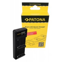 Dual LCD Quick Charger for NP-F series batteries