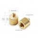 THREAD ADAPTER WITH FEMALE 3/8" TO MALE 1/4" THREAD